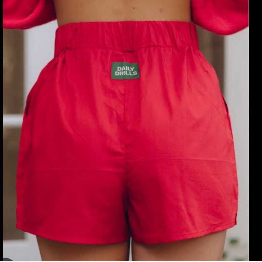 Daily Drills Women's Red Shorts